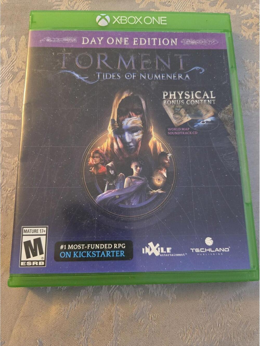 Torment: Tides of Numenera Day One Edition (Xbox One) with Map & Soundtrack